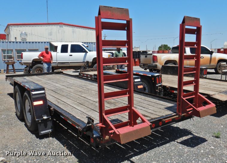 image for item GN9938 2015 Towmaster T-10D equipment trailer