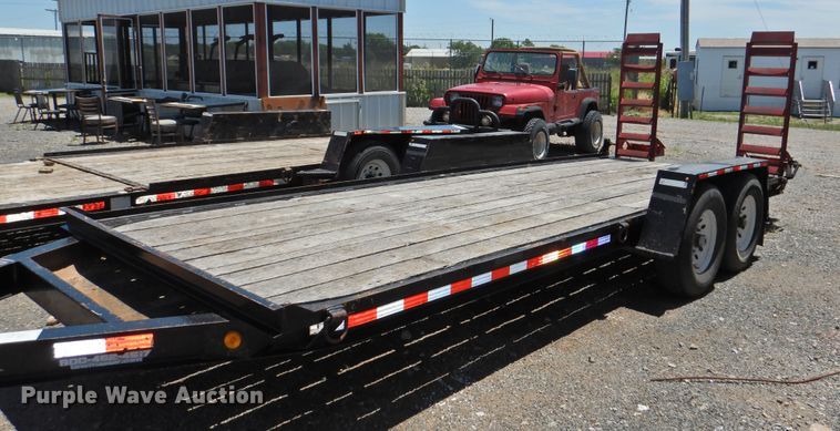 image for item GN9938 2015 Towmaster T-10D equipment trailer