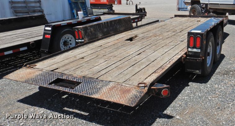 image for item GN9939 2013 Towmaster T-12DT tilt deck equipment trailer