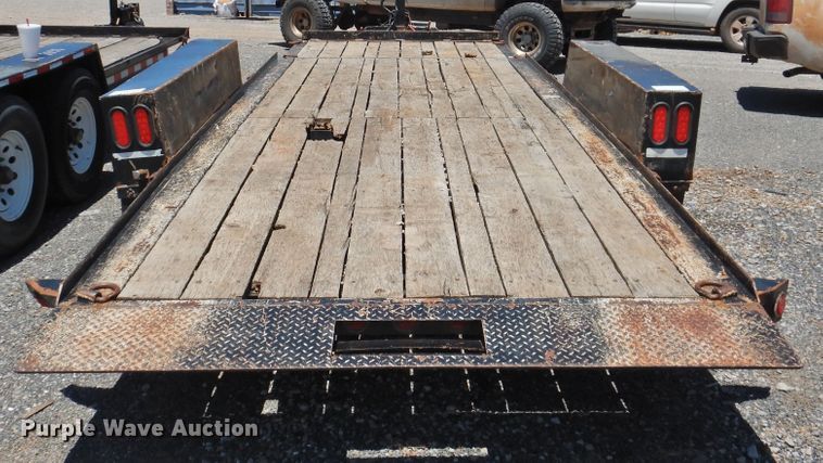 image for item GN9939 2013 Towmaster T-12DT tilt deck equipment trailer