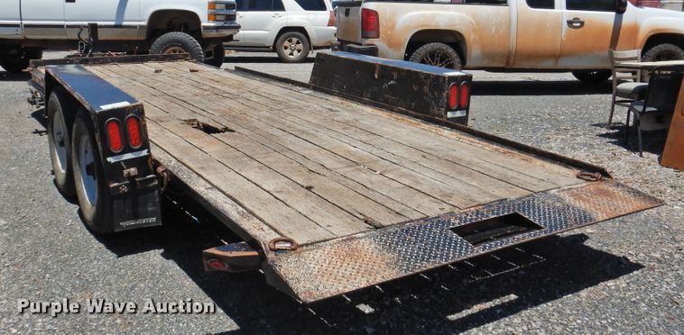 image for item GN9939 2013 Towmaster T-12DT tilt deck equipment trailer