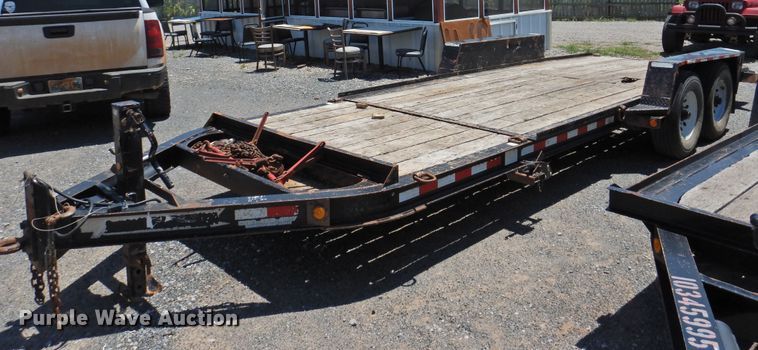 image for item GN9939 2013 Towmaster T-12DT tilt deck equipment trailer