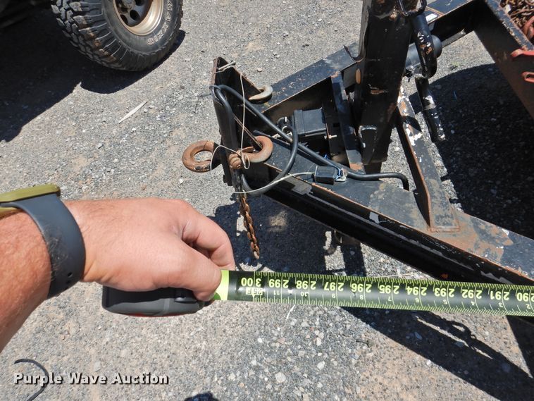 image for item GN9939 2013 Towmaster T-12DT tilt deck equipment trailer