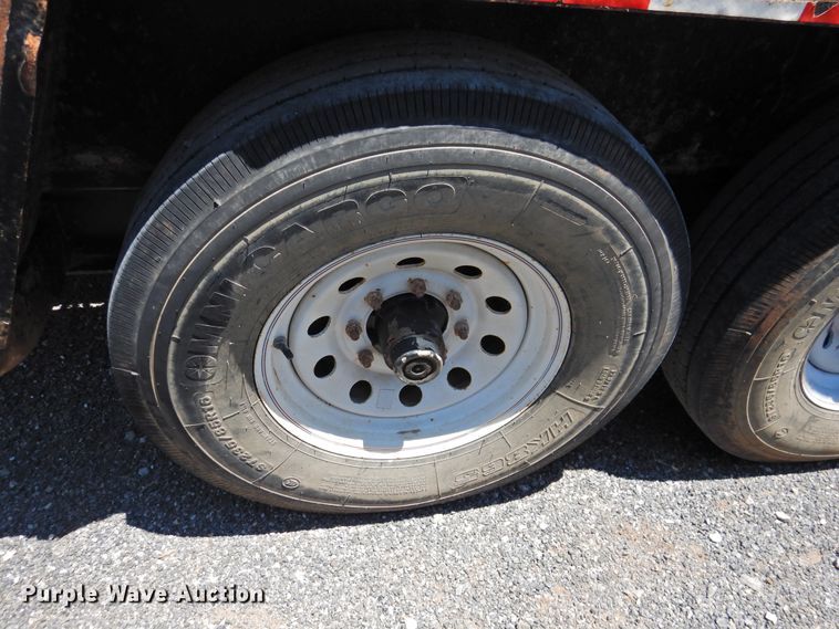 image for item GN9939 2013 Towmaster T-12DT tilt deck equipment trailer