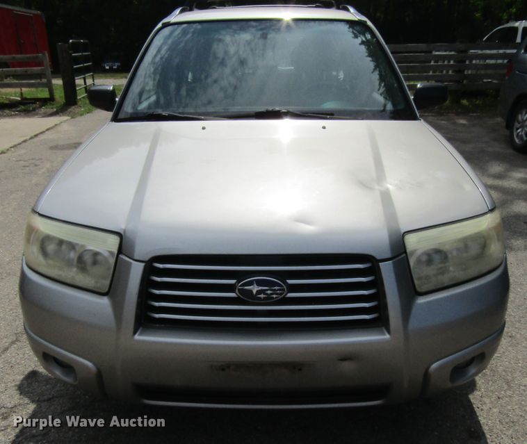 image for item GQ9036 2007 Subaru Forester 2.5X  SUV