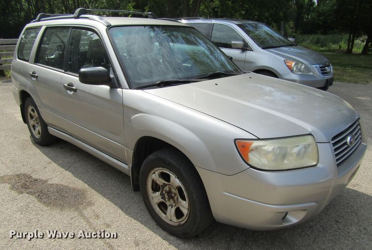 image for item GQ9036 2007 Subaru Forester 2.5X  SUV