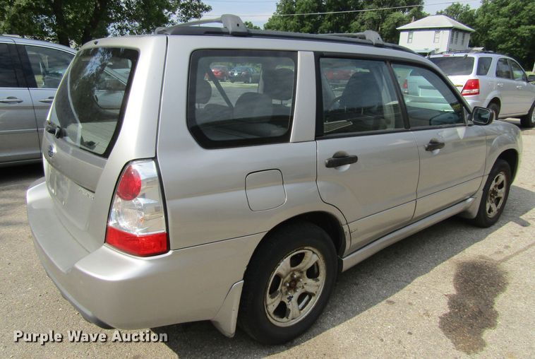image for item GQ9036 2007 Subaru Forester 2.5X  SUV