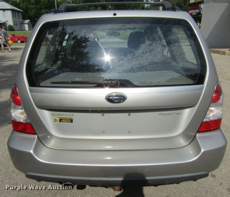 image for item GQ9036 2007 Subaru Forester 2.5X  SUV