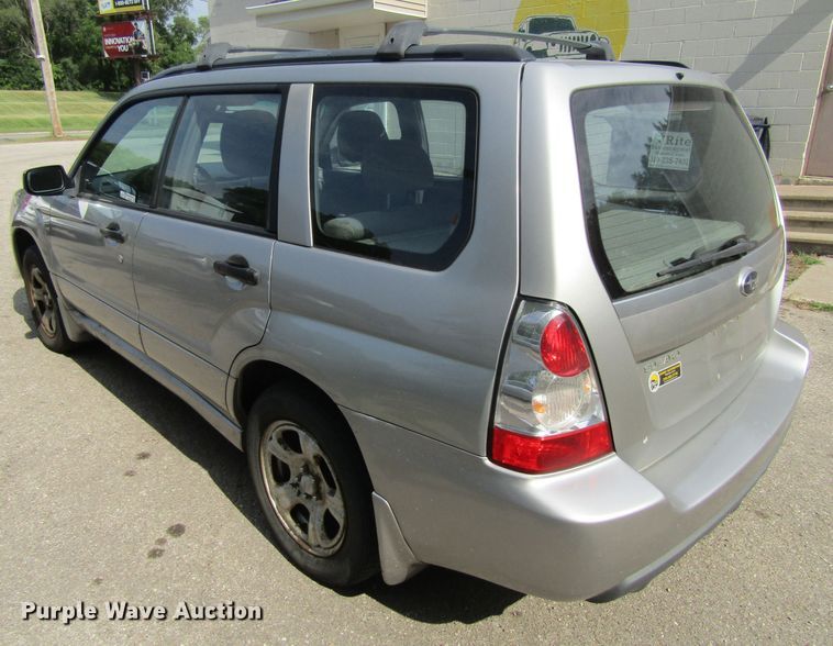 image for item GQ9036 2007 Subaru Forester 2.5X  SUV