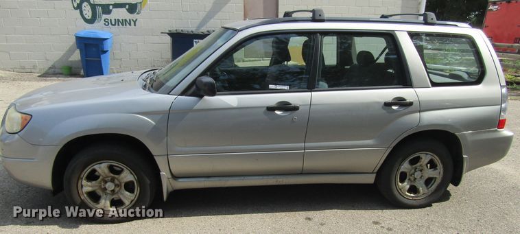 image for item GQ9036 2007 Subaru Forester 2.5X  SUV
