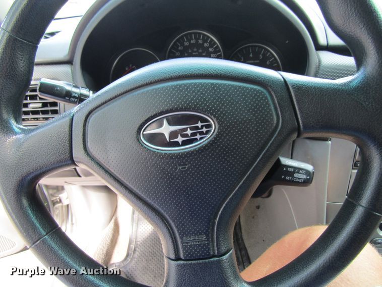 image for item GQ9036 2007 Subaru Forester 2.5X  SUV