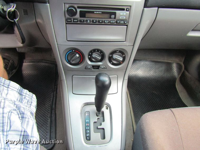 image for item GQ9036 2007 Subaru Forester 2.5X  SUV