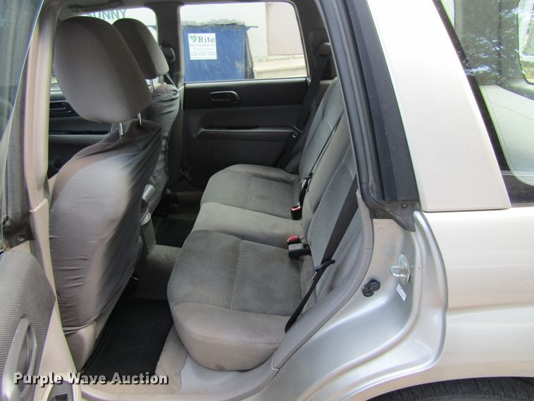 image for item GQ9036 2007 Subaru Forester 2.5X  SUV