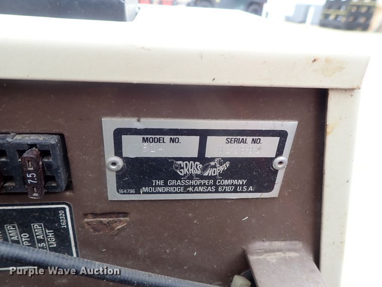 image for item GS9270 Grasshopper 614 ZTR lawn mower