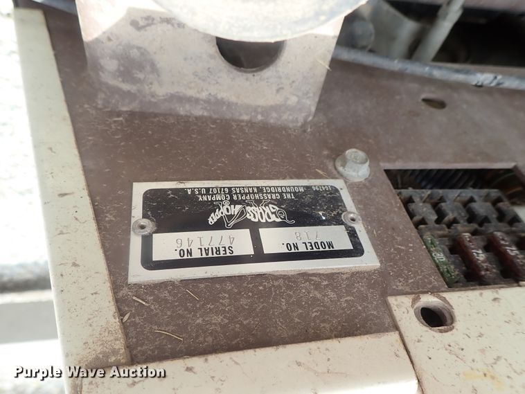 image for item GS9271 Grasshopper 718 ZTR lawn mower