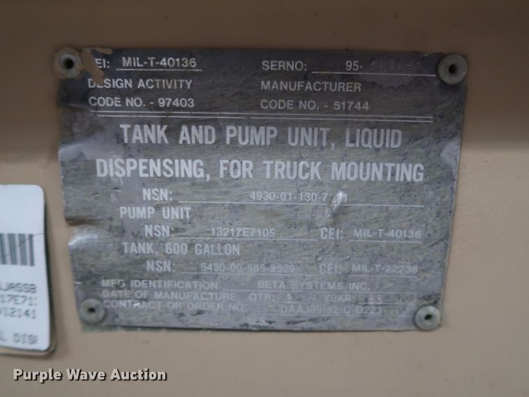 image for item GS9785 Beta Systems fuel pump assembly