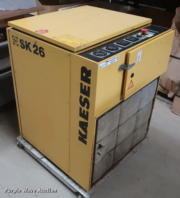 image for item GS9787 Kaeser SK26  air compressor