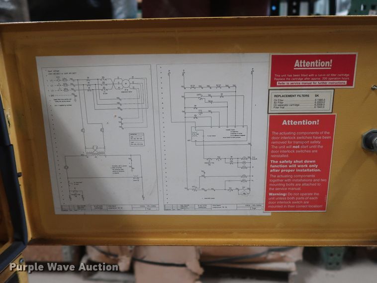 image for item GS9787 Kaeser SK26  air compressor