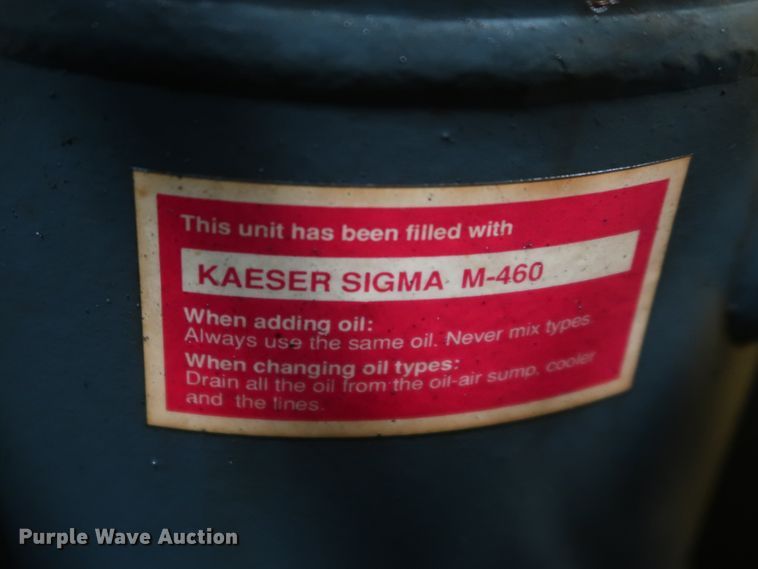 image for item GS9787 Kaeser SK26  air compressor