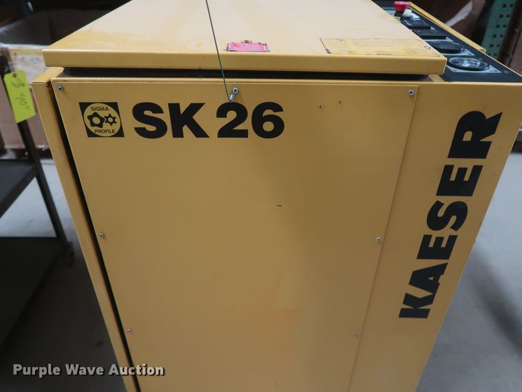 image for item GS9787 Kaeser SK26  air compressor