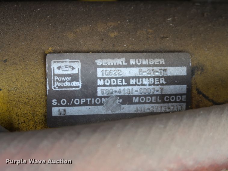 image for item GS9795 1988 Hesco 150010  generator