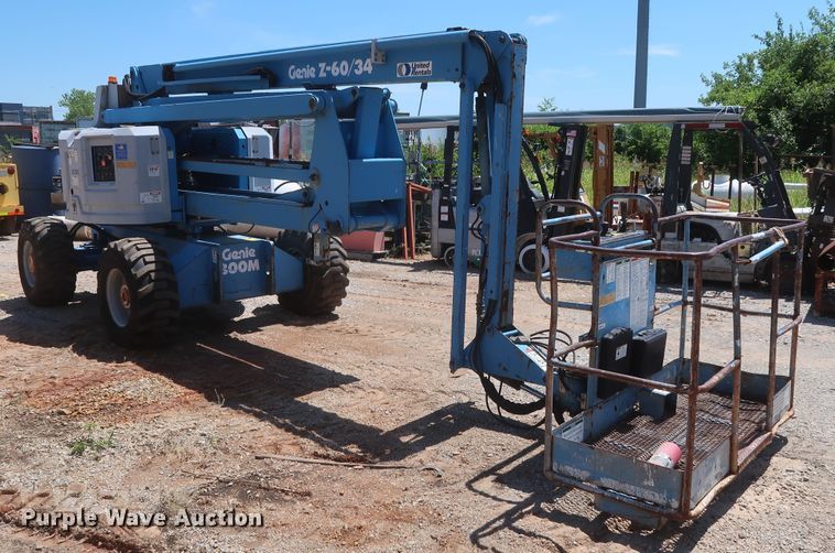 image for item GS9990 1999 Genie Z-60/34  boom lift
