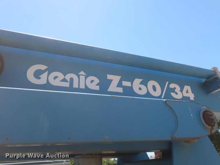 image for item GS9990 1999 Genie Z-60/34  boom lift