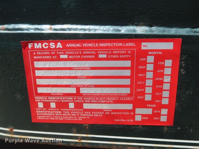 image for item GS9994 Texas Bragg cooling trailer