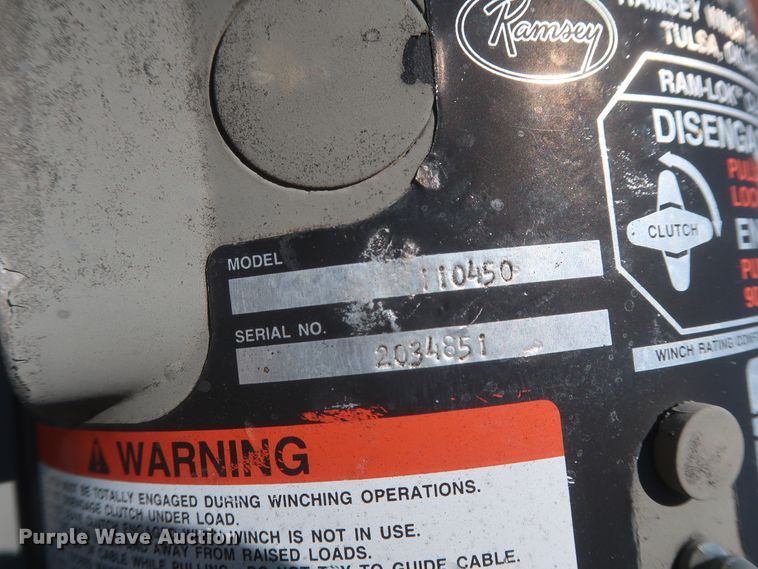 image for item GS9997 2001 Elite equipment trailer