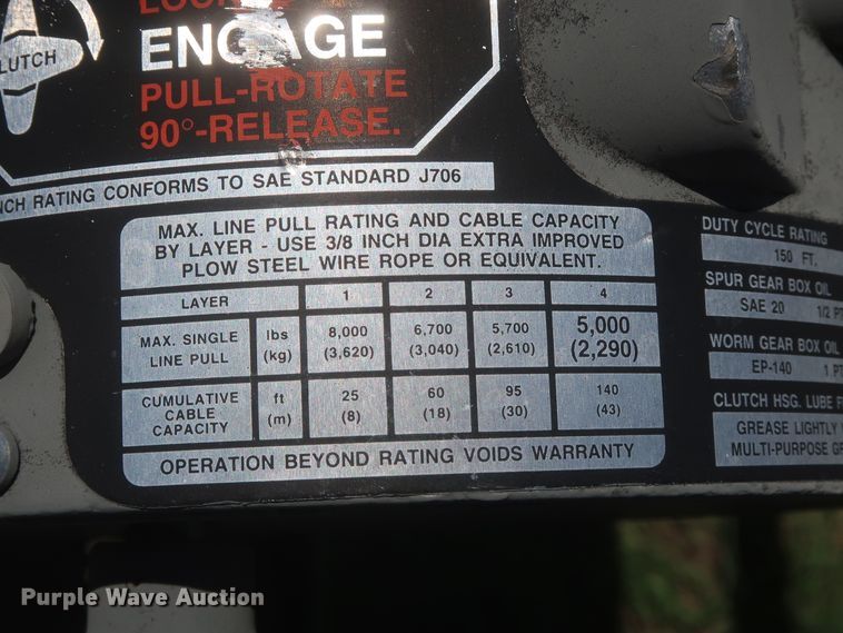 image for item GS9997 2001 Elite equipment trailer