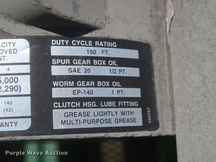 image for item GS9997 2001 Elite equipment trailer