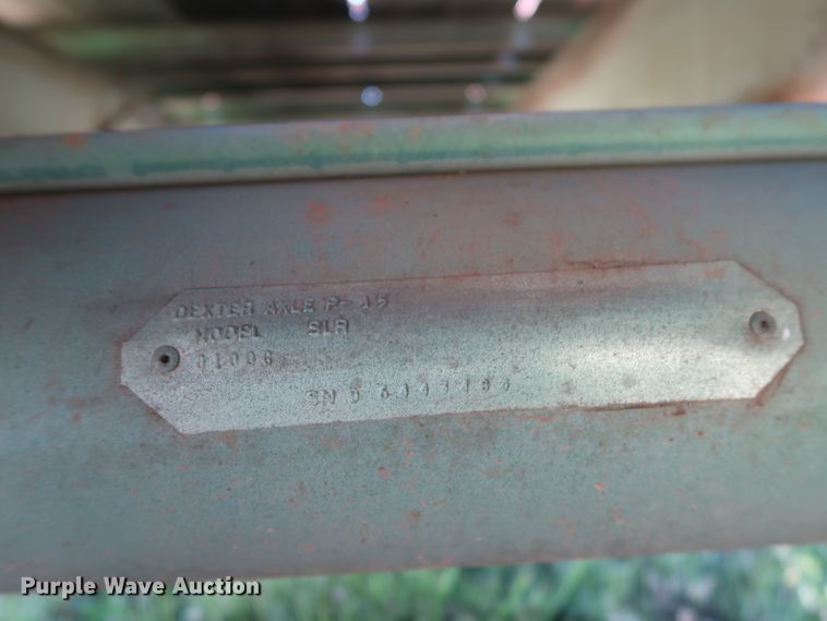 image for item GS9997 2001 Elite equipment trailer