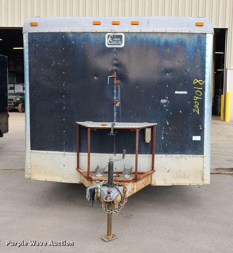 image for item GT9128 2010 Cargo Craft enclosed cargo trailer