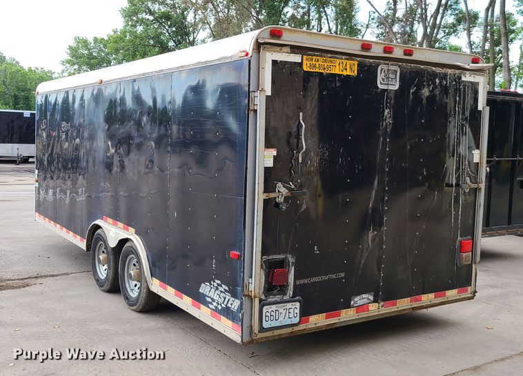 image for item GT9128 2010 Cargo Craft enclosed cargo trailer