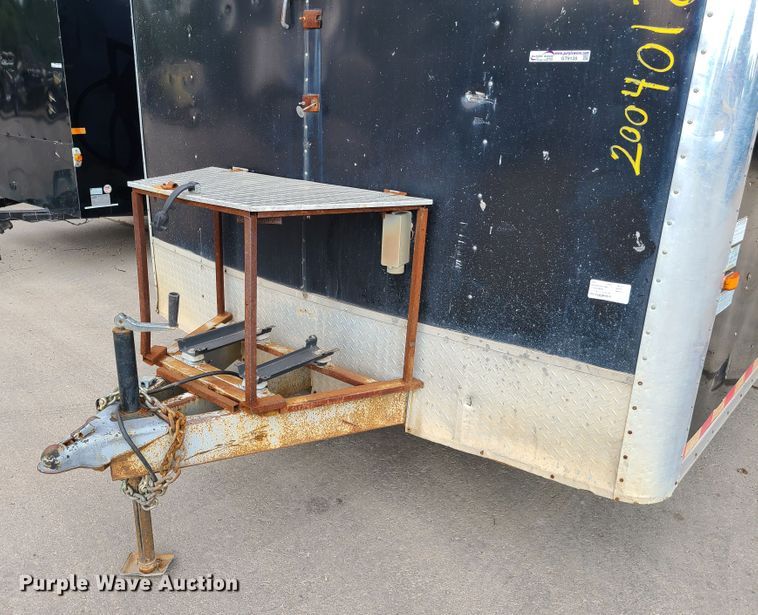 image for item GT9128 2010 Cargo Craft enclosed cargo trailer