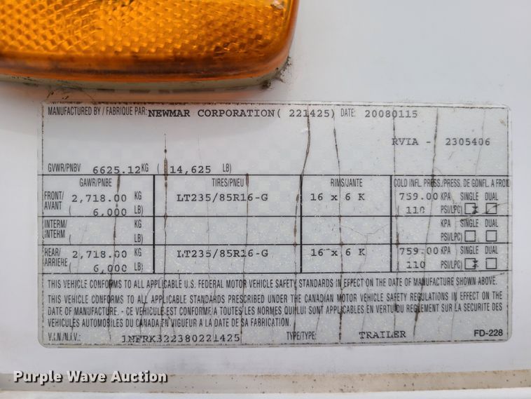 image for item GT9168 2008 Cypress Newmar  camper