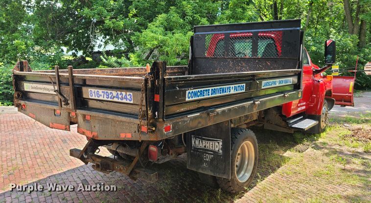 image for item GT9192 2003 Chevrolet C4500  dump truck