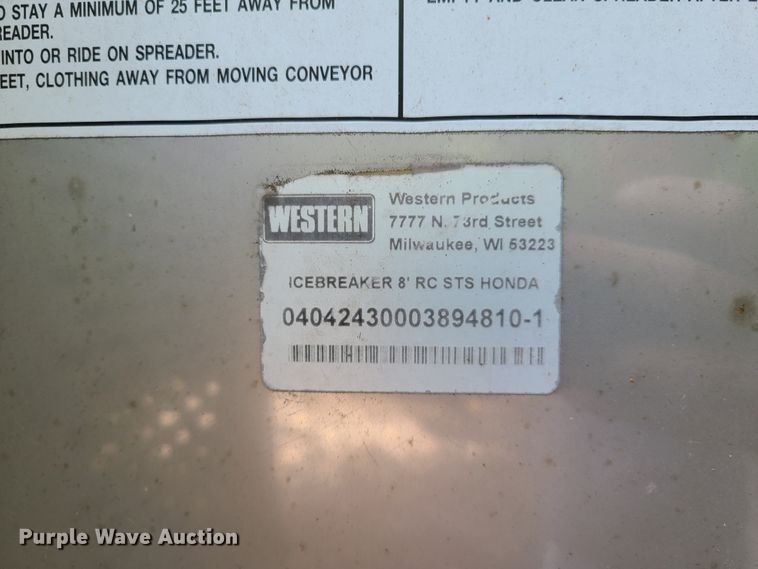 image for item GT9194 Western Ice Breaker stainless steel spreader