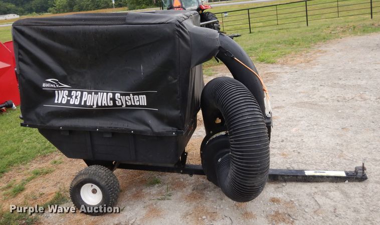 image for item GT9332 Brinly LVS-33 PolyVAC lawn vacuum system
