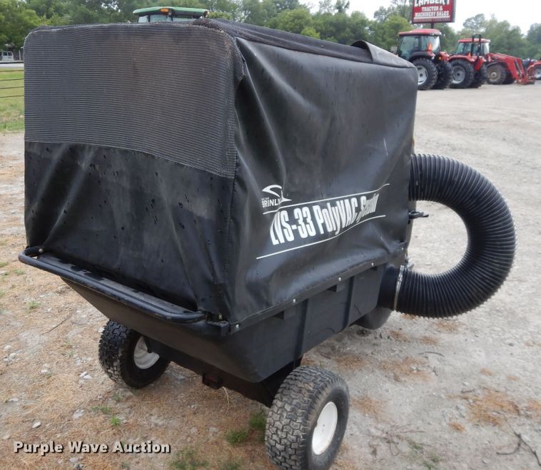 image for item GT9332 Brinly LVS-33 PolyVAC lawn vacuum system