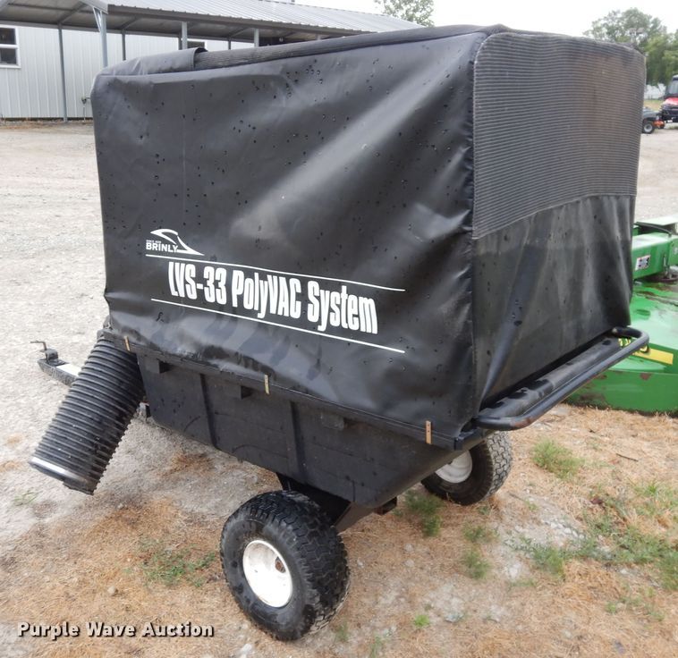 Brinly LVS33 PolyVAC lawn vacuum system in Galena, KS Item GT9332