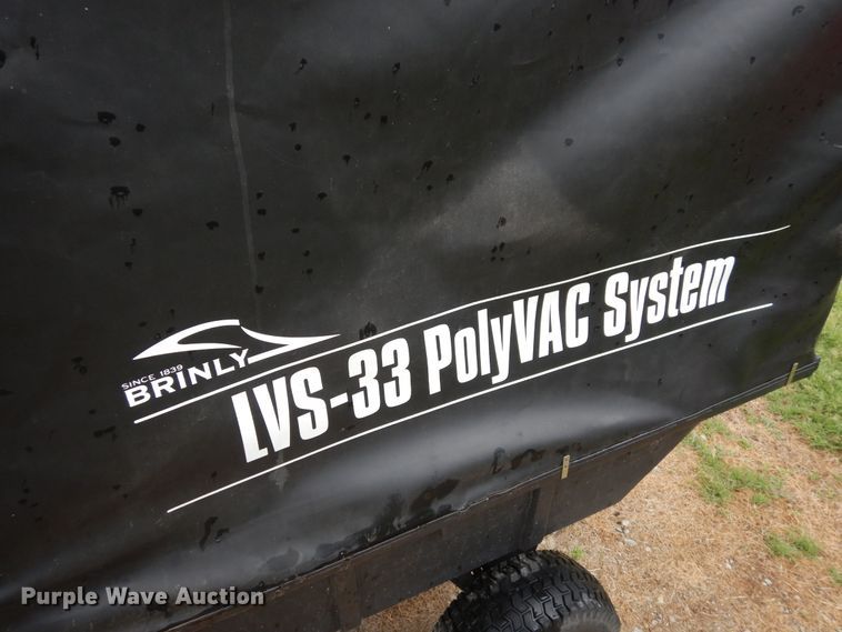 image for item GT9332 Brinly LVS-33 PolyVAC lawn vacuum system