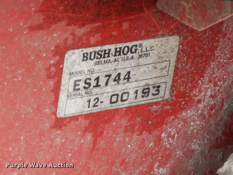 image for item GT9336 Bush Hog ES1744 ZTR lawn mower