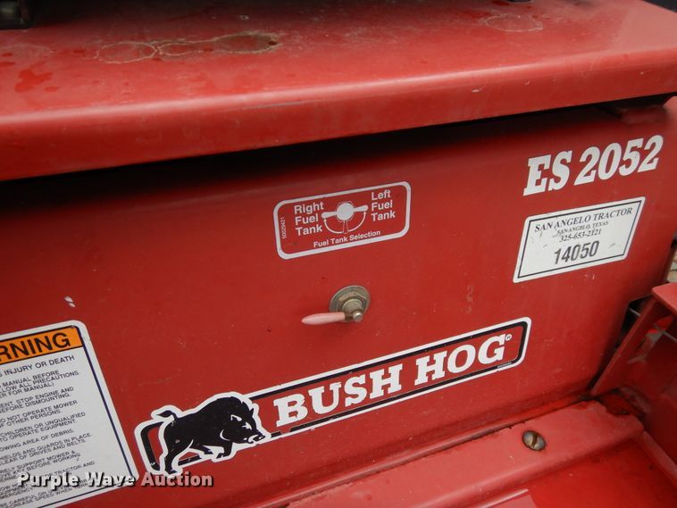 image for item GT9337 Bush Hog ES2052H2 ZTR lawn mower