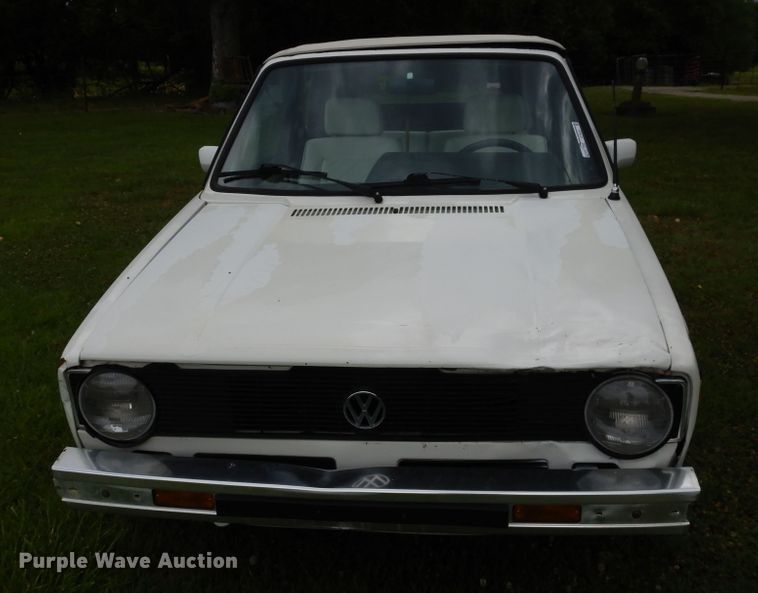 image for item GT9341 1987 Volkswagen Cabriolet convertible