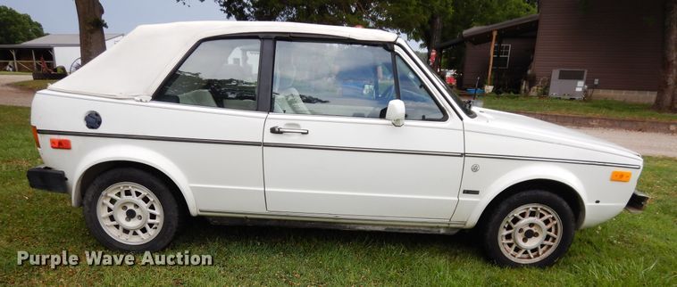 image for item GT9341 1987 Volkswagen Cabriolet convertible