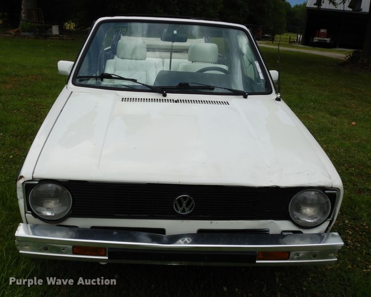 image for item GT9341 1987 Volkswagen Cabriolet convertible