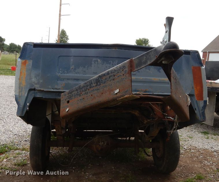 image for item GT9344 Shop built utility trailer