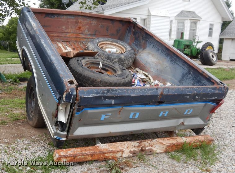 image for item GT9344 Shop built utility trailer