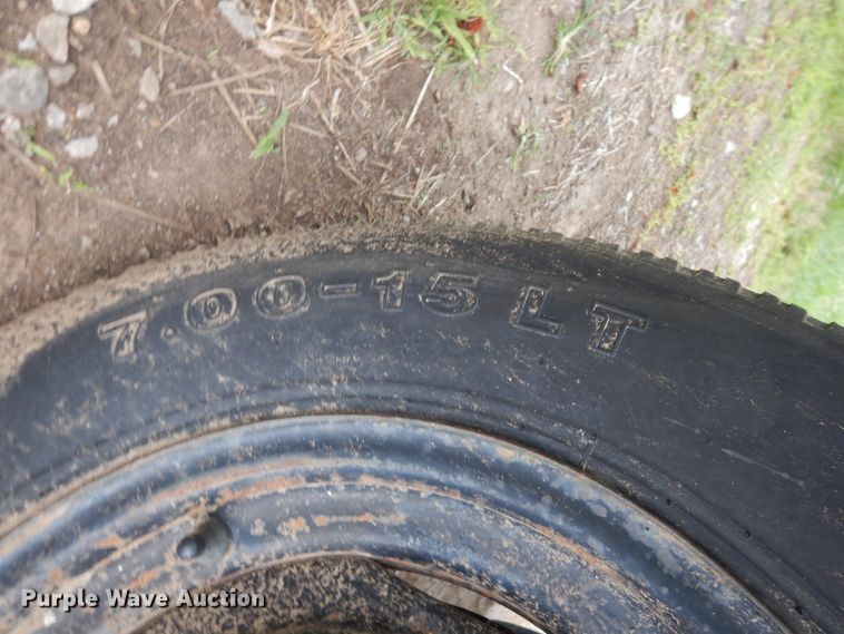 image for item GT9344 Shop built utility trailer